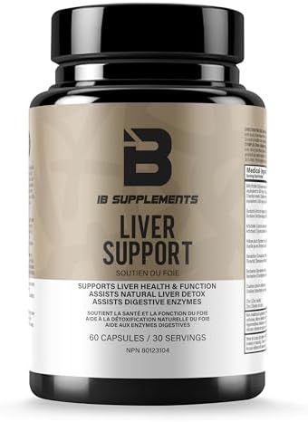 Iron Brothers Supplements | Liver Support & Detox Supplement | Milk Thistle, Dandelion & Berberine HCl | Healthy Liver Function & Detoxification | 30 Servings