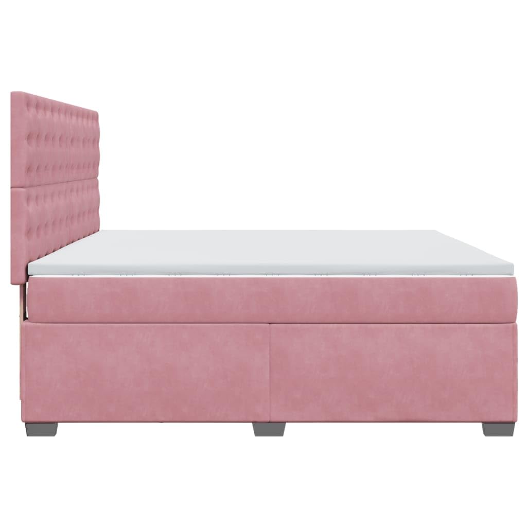 Cama de muelles de 180 x 200 cm con muelles ensacados y cabecero ajustable en altura para dormitorio juvenil