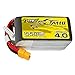 TATTU R-Line Version 4.0 6S Lipo Battery 22.2V 130C 1550mAh Lipo Battery Pack with XT60 Plug for Racing