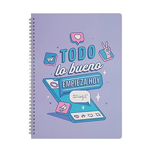 Mr. Wonderful Libreta - Todo lo bueno empieza hoy