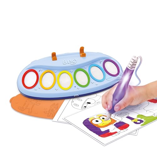 CRAYOLA Bluey Colour Wonder Magic Light Brush, Mess Free Painting Station for Kids Toddler Toys & Activities - Image 3