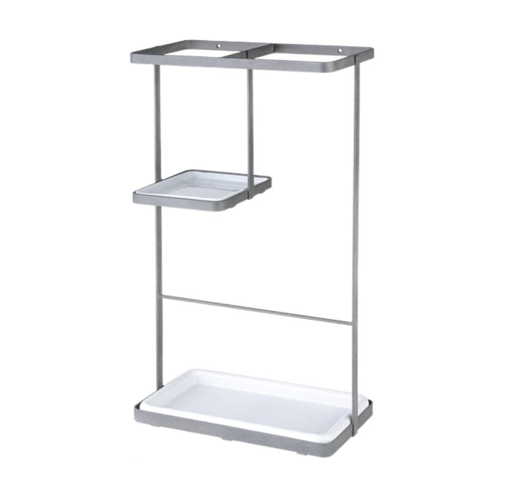 HYLYGFH Metal Umbrella Stand - European Style Simple Rectangle Umbrella Holder for Hotel Lobby, Porch, Apartment & Bars - Durable Umbrella Rack nizer