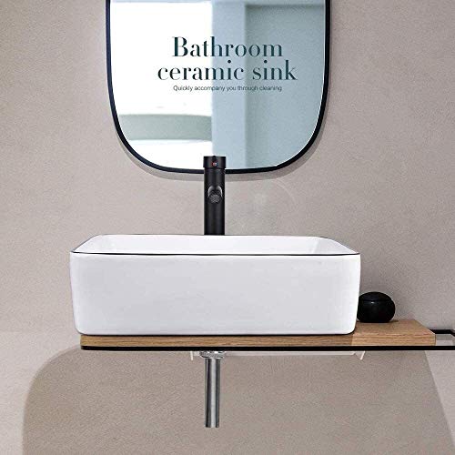 Lavabo de sobreponer lavabo artístico para baño que evita manchas e incrustaciones 8