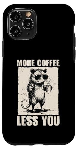 �s�@�������ȃI�|�b�T���uMore Coffee Less You�v�t�@�j�[�R�[�q�[�~�[�� �X�}�z�P�[�X iPhone 11 Pro �p