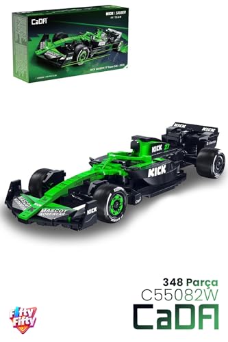 Sauber F1 C45 2025 Formula Aracı 1/24 Scale C55082W (348 Parça) Oyuncak Yapım Seti