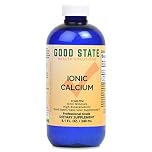 Good State | Ionic Calcium | Natural | Nano Sized Mineral Technology | Professional Grade | Supports Healthy Bones, Tendons & Ligaments | 96 Servings at 400 mg | 8 Fl oz Bottle