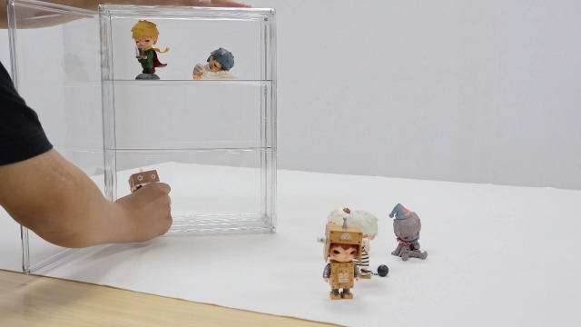 Amazon.co.jp: goteeki フィギュアケース 大サイズ 収納 透明展示