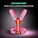 LED Reflective Vest Running Gear, Lights Up Running Vest Rechargeable, High Visibility Reflective Running Gear for Night Walking Running Cycling Jogging