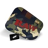RAW Camo Magnetic Large Tray Cover 14'' x 11'' | Camouflaged Magnetic Cover to Store, Conceal and...