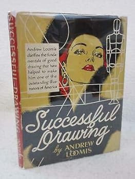 Andrew Loomis SUCCESSFUL DRAWING 1951 The Viking Press, NY First Edition HC/DJ