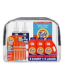 Tide Dorm Room Essentials Bundle - Includes Liquid Detergent, Tide Stain Remover Wipes, Stain Remover Pen & Downy Wrinkle Releaser Spray - College & Back to School
