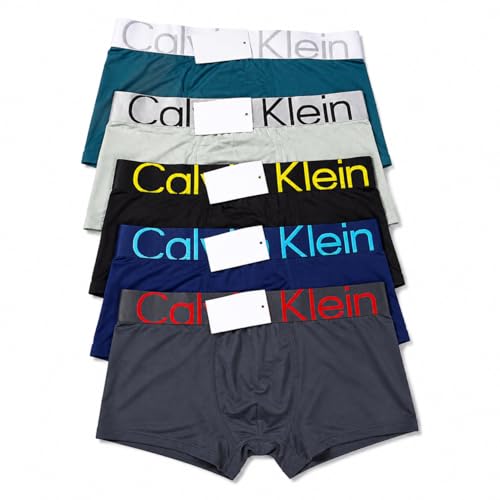 Image of Men's Premium|Underwear Air-Series Ice Cool Silk Streach Cool Boxer Brief Innerwear Combo,Breathable Trunk for Man with Signature Logo Waistband (Choose Pack of 1,2,3,4 Astd)