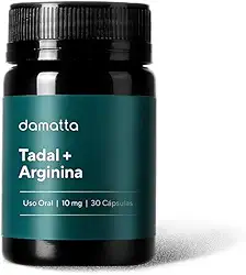 TADAL AFILA 10 MG + ARGININA – Suplemento Masculino para Energia, Desempenho e Vitalidade – 30 Cápsulas