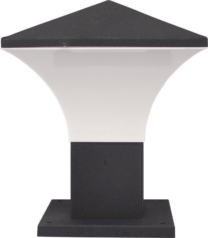Gate Light Black Stainless Steel | Fixed Mount Outdoor Garden Field Roof Lighting Fixture | Durable Exterior Lamp for Yard Driveway Entrance-image-49