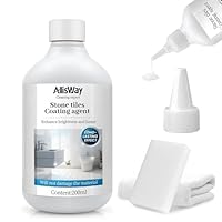 AllisWay Nano Protect Imprägnierung, Steinimprägnierung, Nanoprotect, Bietet Schutz auf Nano-Ebene für Granitspülen, Geeignet für Granit, Marmor, Fliesen und Andere Steinoberflächen, 200ml