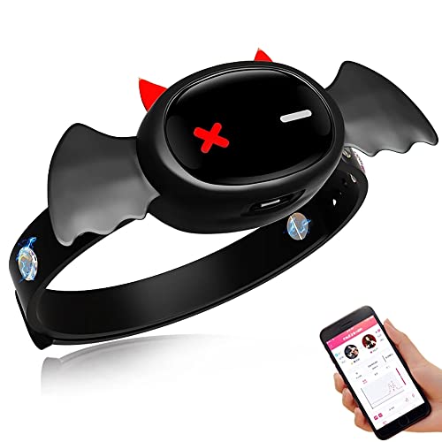 Guspiun Einstellbar Elektrische Schock Kragen Fetisch APP Control Kragen Paare Flirt Cosplay Bdsm Slave Kragen SM Sex Halsband Schloss Halsbänder Spielzeug Für Männer Frauen