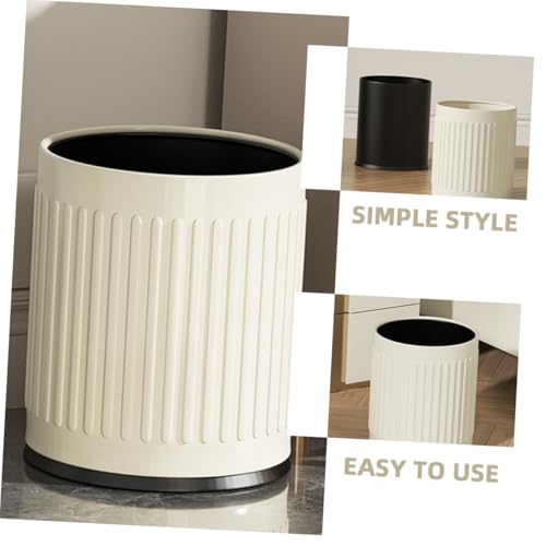 Caneca de basura rectangular Holibanna 1 ml blanca miniatura 7