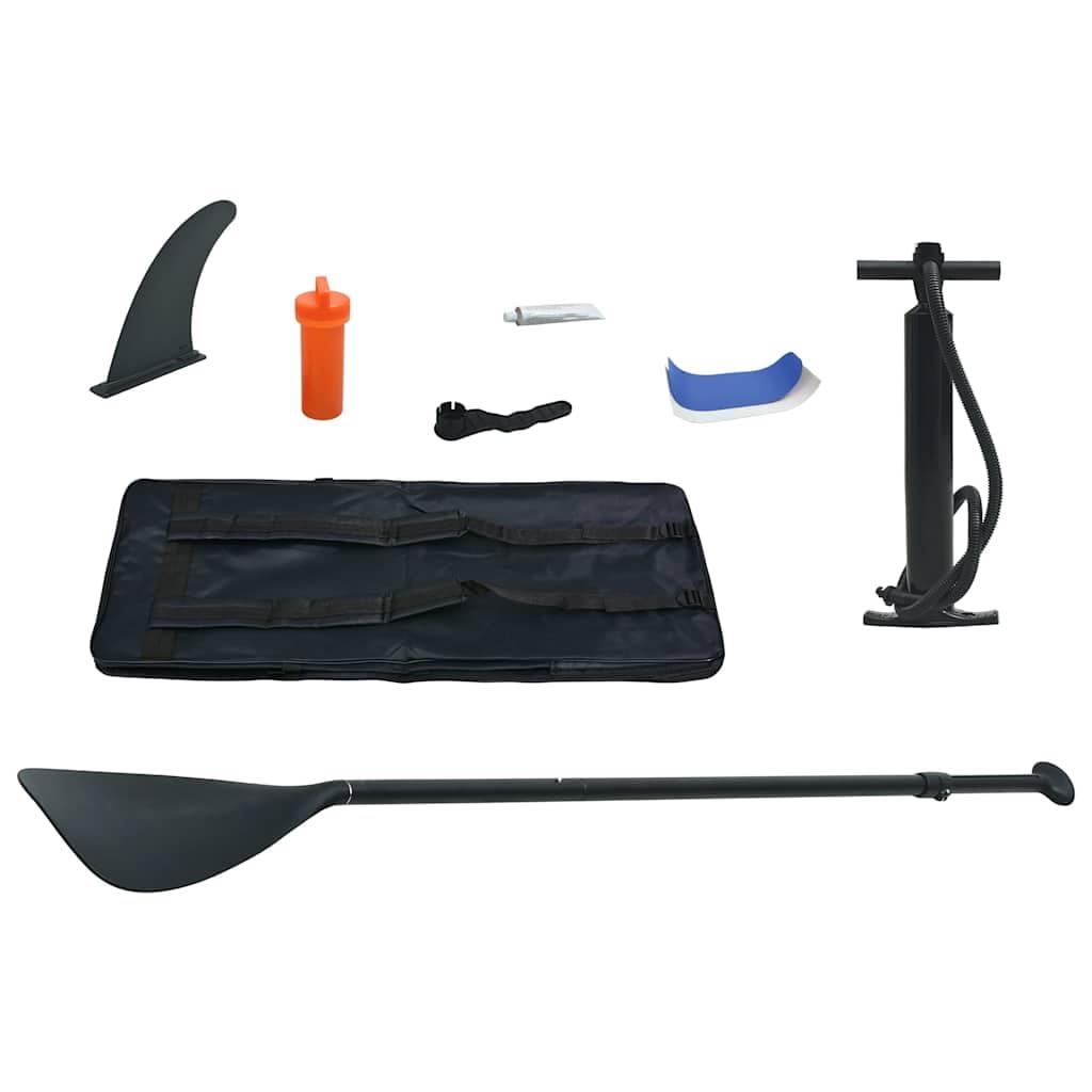 Set di tavola gonfiabile per stand up paddle, colore rosso e bianco, con custodia, guinzaglio, per principianti e adulti, stabile attrezzatura per sport acquatici, per mare, mare, spiaggia