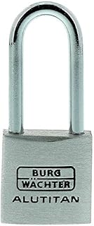 Burg-Wächter Duo 770 20 26 SB kłódka, zestaw 2-częściowy, grubość fiszbiny 3,5 mm, 4 klucze 3,5 mm