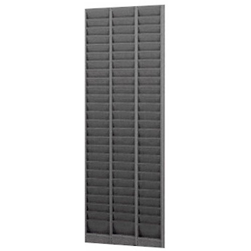 VICS Vertical Wall ID Badge Rack, Patriot Model 170H-3 75 Slots-Blue