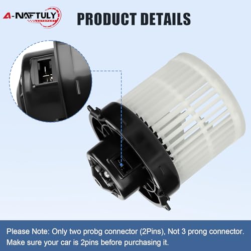 Image of HVAC Heater Blower Motor Fan for Nissan Versa 2012-2018, Replace 700285 | for Nissan Versa 2012-2018, Versa Note 2014 2015 2016 2017 2018, Front AC Blower Motor with Fan Replacement OEM 27226-3AN0A