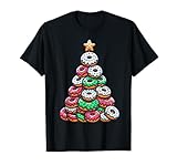 Photo Gallery donuts christmas tree funny doughnut xmas women men kids maglietta Photo Gallery donuts christmas tree funny doughnut xmas women men kids maglietta