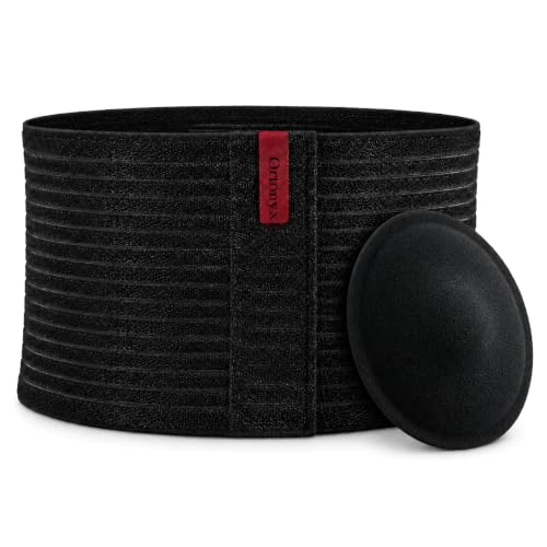 ORTONYX Umbilical Hernia Belt for Men Women, Abdominal Binder 6.25' Band (Option 2)