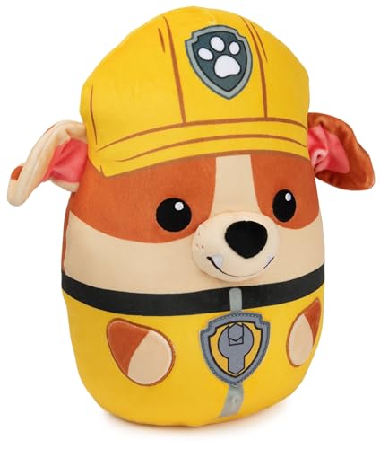 Paw Patrol - Gund - Pat Patrouille - Ruben Taille 30 cm - Peluche Chien - Lavable en Surface - Pat Patrouille Jouet Premier Age - Peluche Bébé - Jouet Bébé 1 an et +