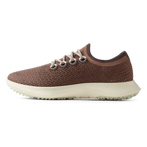 Allbirds Women's Tree Dasher 2, Active Running & Walking Sneakers - Hazy Cocoa (Stony Cream Sole) - 8.5 Medium