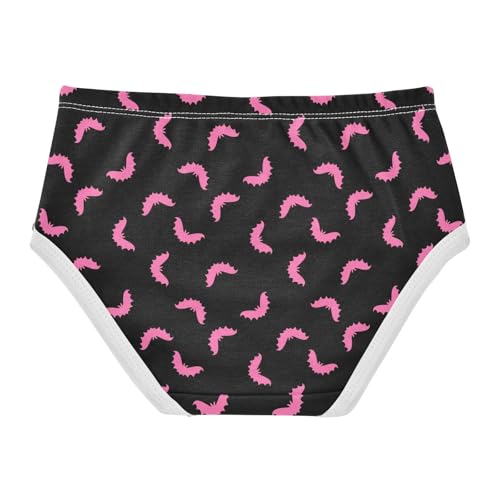 Girls' Underwear Halloween Bat Cotton Stretch Comfort Toddler Panties2