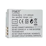 「Power-connoisseur」NB-5L 3.7V 1500mAh 交換バッテリー（2個)+互換NB-5L USB 充電器 セット Canon 920IS カメラ 対応