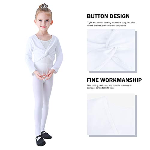 Soudittur Maglia a Incrocio Top da Danza Classica