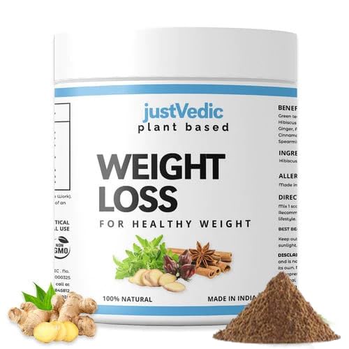 JUST VEDIC Weight Loss Mix (200 Grams Powder, 1 Month Pack) - Helps with Weight Management and Fat Reduction (B0BNBCTWDR) Amazon Price History, Amazon Price Tracker