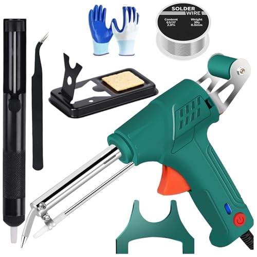 Portable Laser Welder 60W, Multifunction Gun for Cutting and Deoxidation, Ergonomic Handheld Tool for Electronics and D I Y with Fast Heating