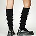 LIFKOME 2Pairs Knitted Leg Warmers for Women Stretchable Winter Leg Wraps Cozy and Soft Boot Covers for Dancers Athletes and Everyday Use Cute Fashionable Accessories
