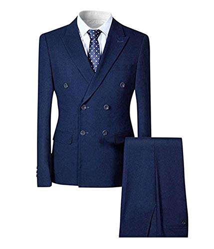 Costume homme d'affaires élégant 2 pièces pour mariage