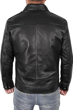 Fashion_First Men's Biker Keanu Reeves J.Wick 4 Classic Brown Lambskin Fashion_First Men's Biker Keanu Reeves J.Wick 4 Classic Brown Lambskin