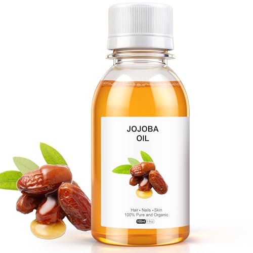 Jojoba Oil, 100ml - 100% Pure, Natural, Cold Pressed & Unrefined for Face, Skin, Hair & Body Care
