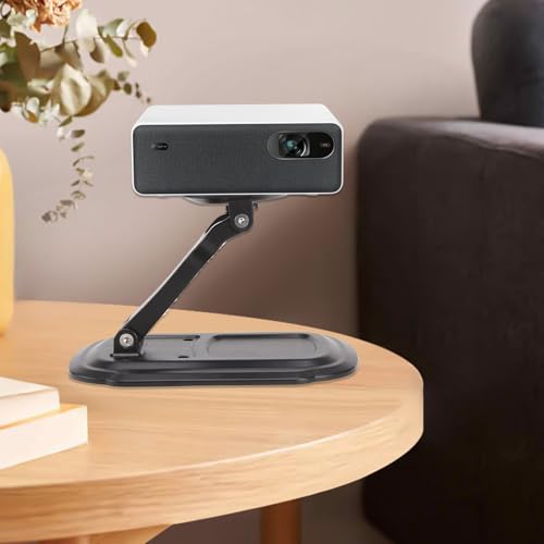 Soporte de montaje para proyector de mesa para teatro en casa y camping negro 6