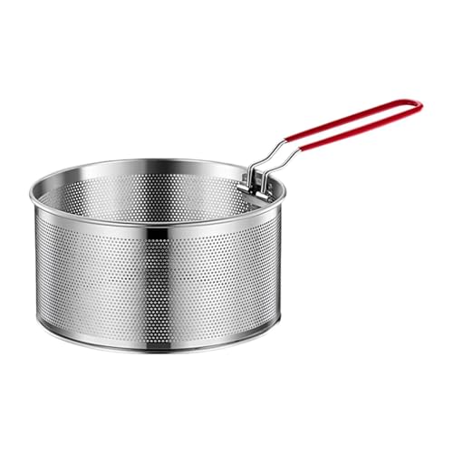 IEUDNS Panier friteuse acier inoxydable 20cm