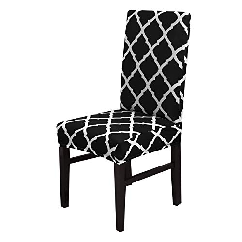 Padgene Universal Funda para Silla, extraíble, para Silla de Comedor, Cubierta para sillas, Fundas para Hotel, Fiesta, Banquete ( Paquete de 6 )