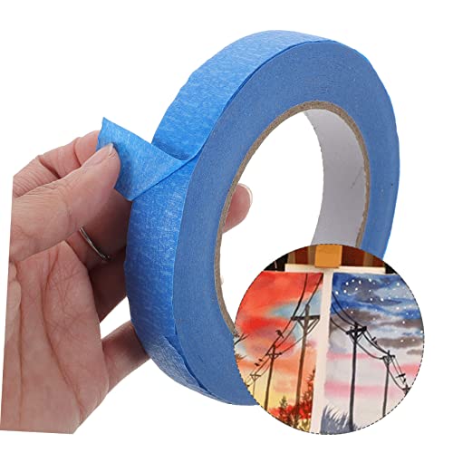 9 Rolos Fita adesiva fita para pintura tinta azul fita colorida pintar fita magnética fita de pintur