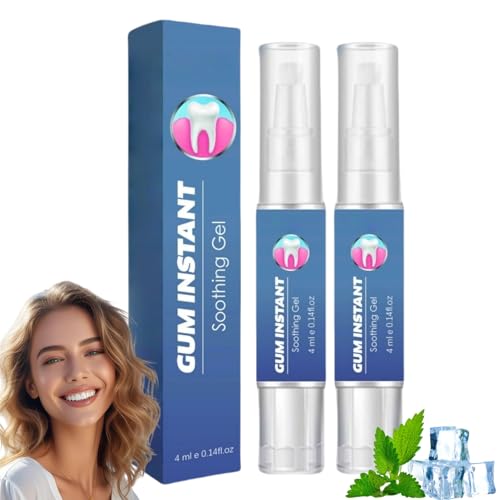 2PCS Teeth Repair Gel,Gum Protect Repair Gel,Gum Repair for Receding Gums,Bleeding Gums Treatment,Receding Gum Treatment,Teeth Whitening Essence,Deeply Cleaning & Fresh Breath,Improve Oral Problems