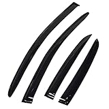 AUTOXYGEN Car Rain Wind Door Visor/Side Window Deflector/Unbreakable/Rain Guard/Wind Guard Accessories Compatible for Spresso (Set of 4Pcs)
