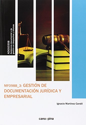 MF0988 Gestión de documentación jurídica y empresarial