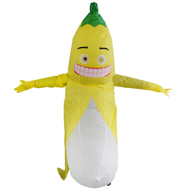 Costume de banane gonflable pour adulte : fini les déguisements chauds