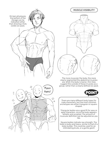 Image of How to Draw Manga: The Male Physique (Manga University Presents ... How to Draw Manga)