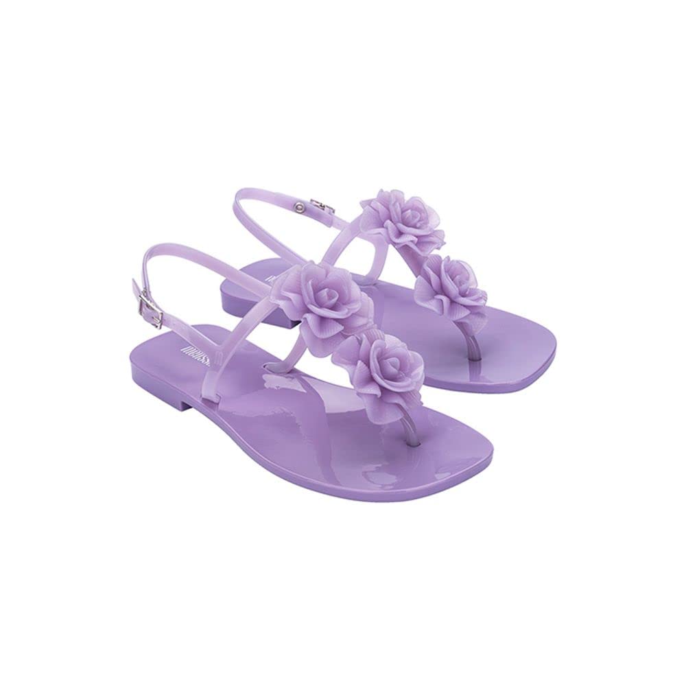 MELISSA HARMONIC SQUARED GARDEN, Flat Sandal,