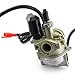 Area1 Carburatore di ricambio compatibile con motori Kymco 50 ccm 2T (SF10) Agility 50, Dink, Grand Dink, G-Dink, Like, People, Super 8, Super 9, Top Boy, Cobra, Vitality, Cross, Yager, Spacer, Yup