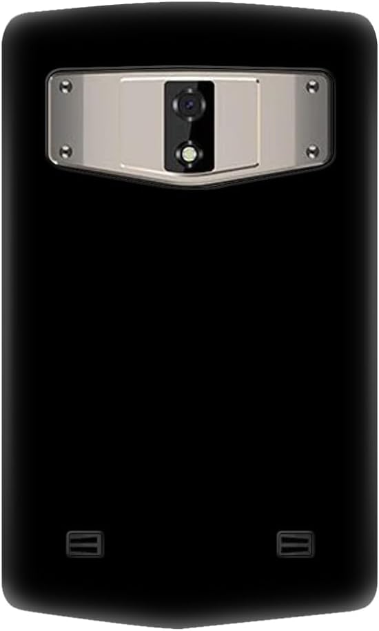 TPU Phone Case Compatible with Unihertz Titan, Slim Shockproof Soft Cover with Anti-Scratch Design and Precise Cutouts for Full Protection (Black)
